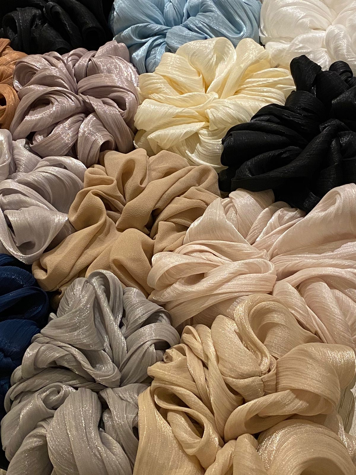 Hair scrunchies/volumizer