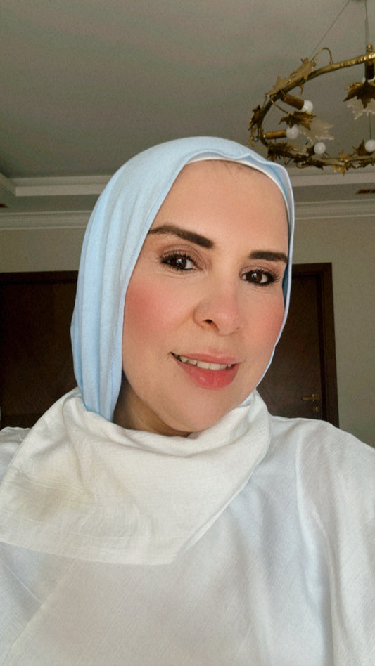 Tuck’n cotton scarf