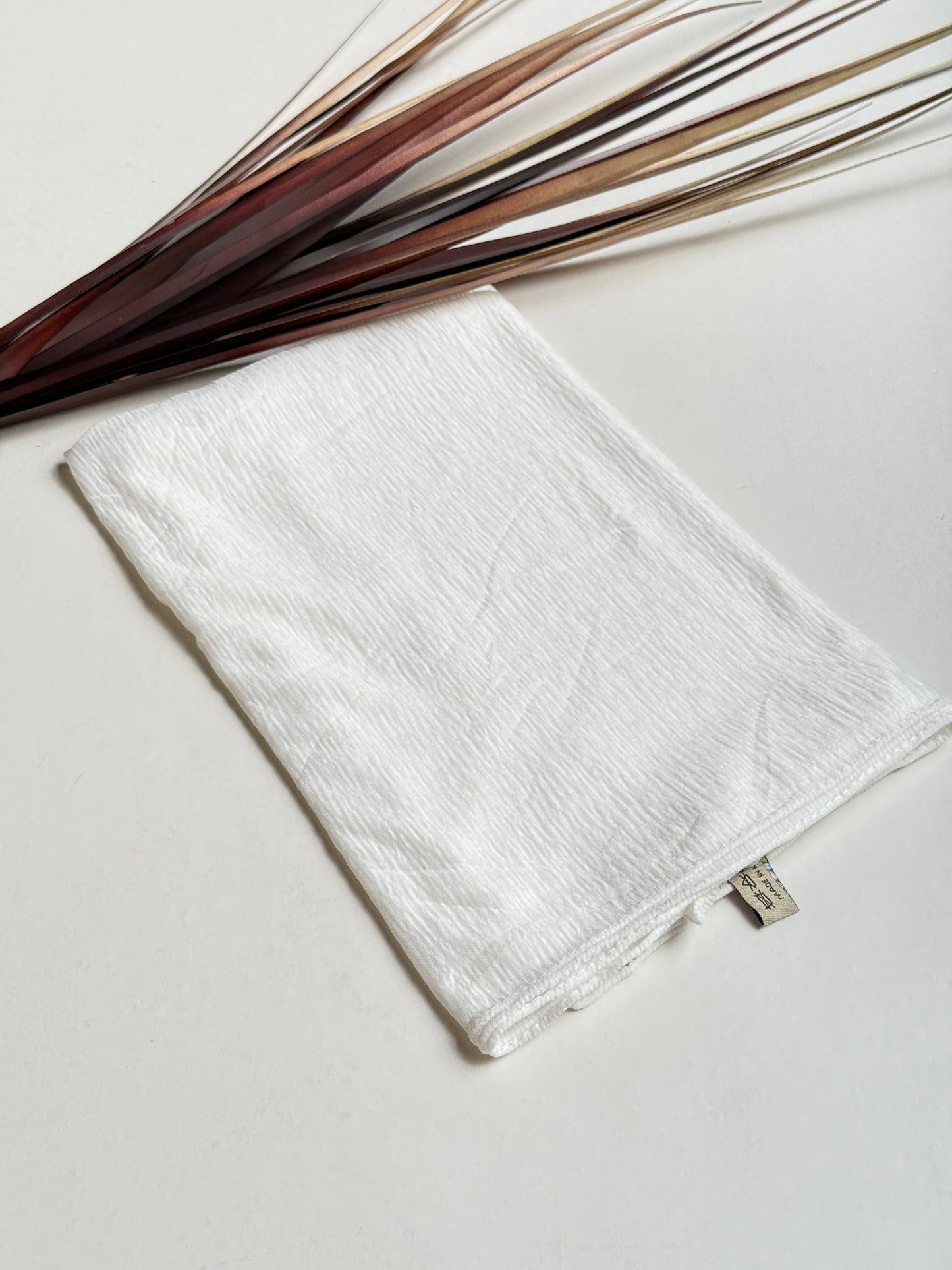 Melange scarf.