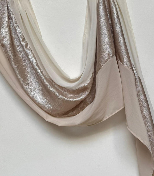 Handmade chiffon scarf last piece