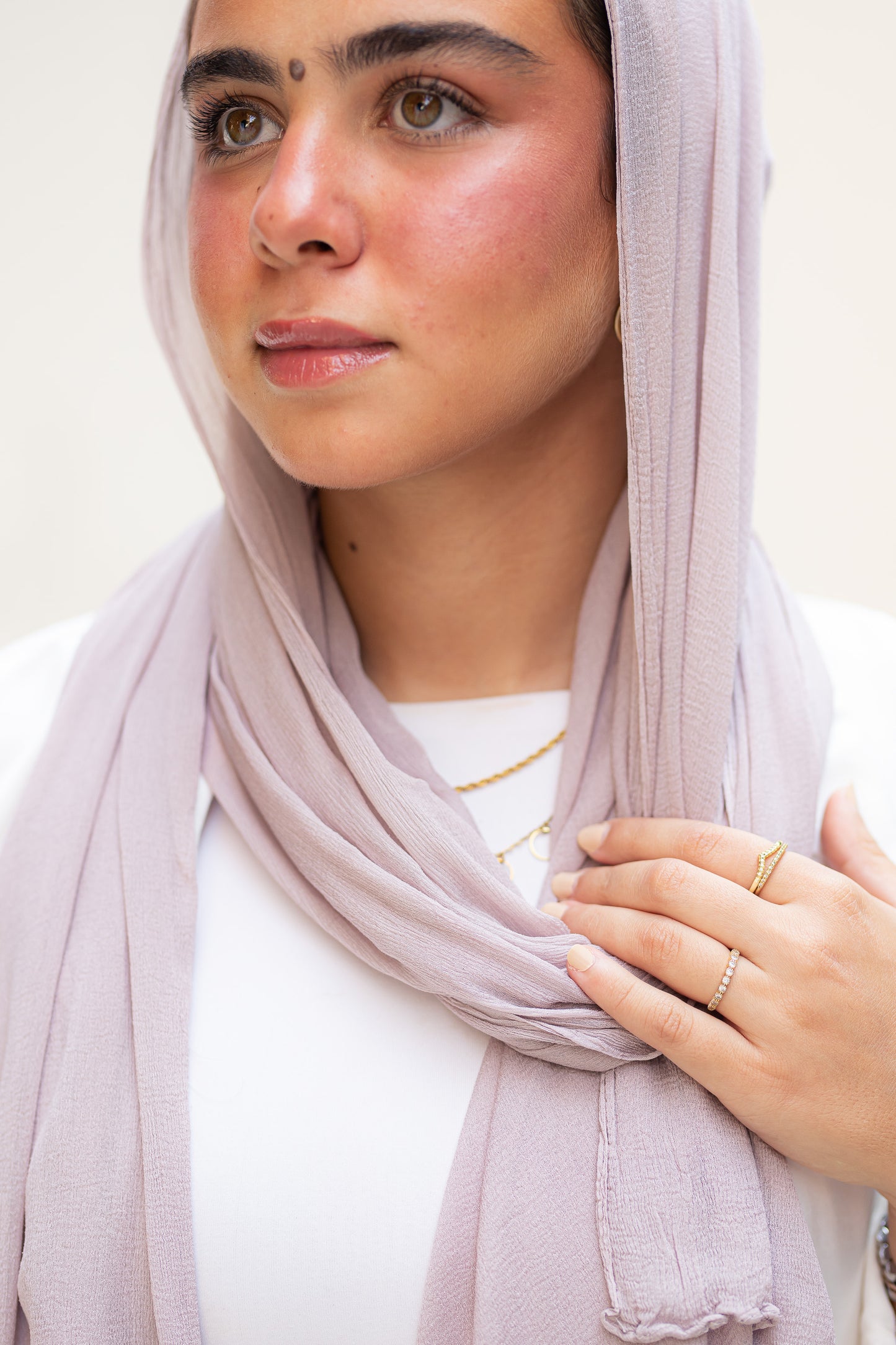 Celia indian chiffon scarf.