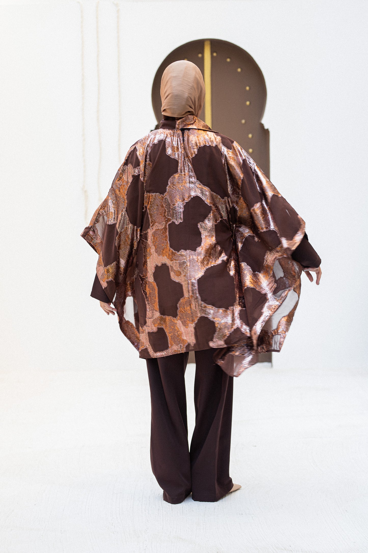 Ghalia poncho set غَالية