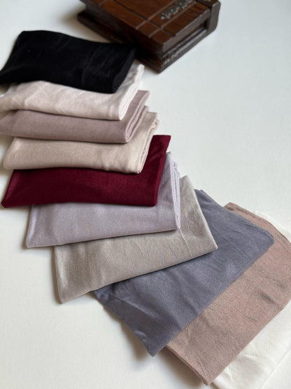 Shana cotton lycra scarf.