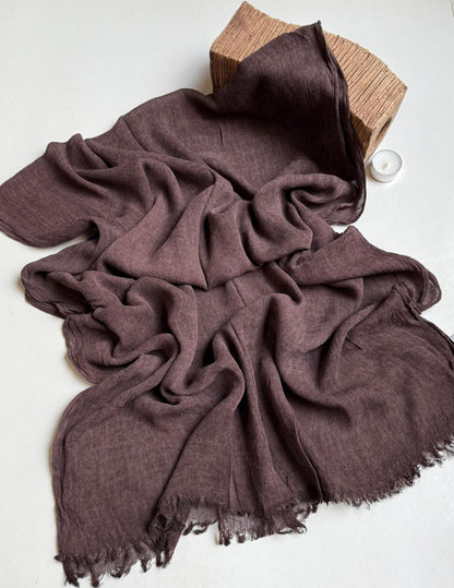 Crush Drape scarf.