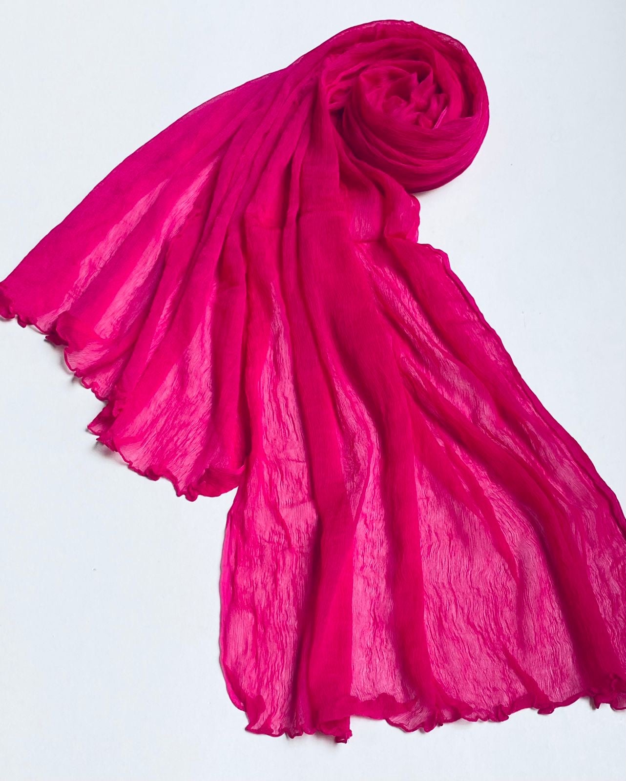 Indian chiffon scarf