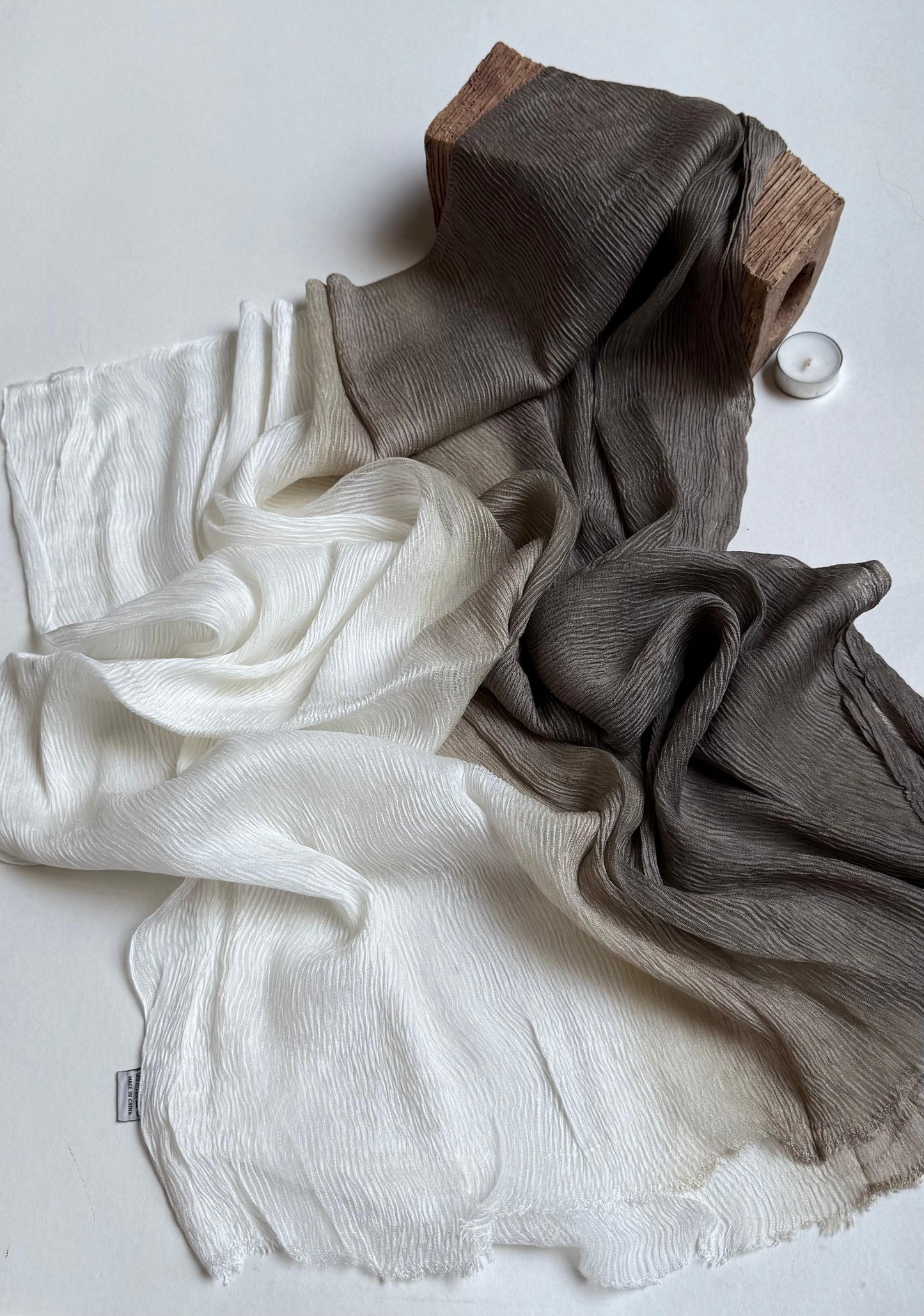 Misty wrap scarf.