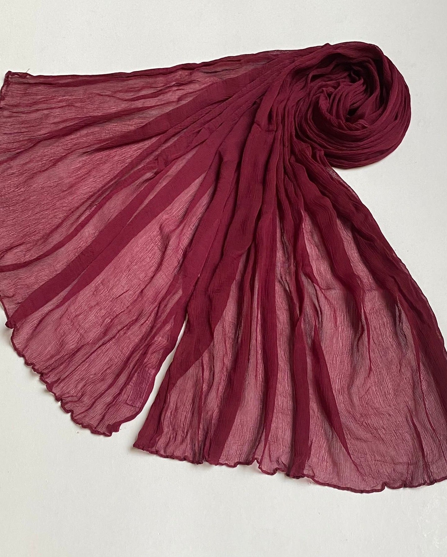 Indian chiffon scarf