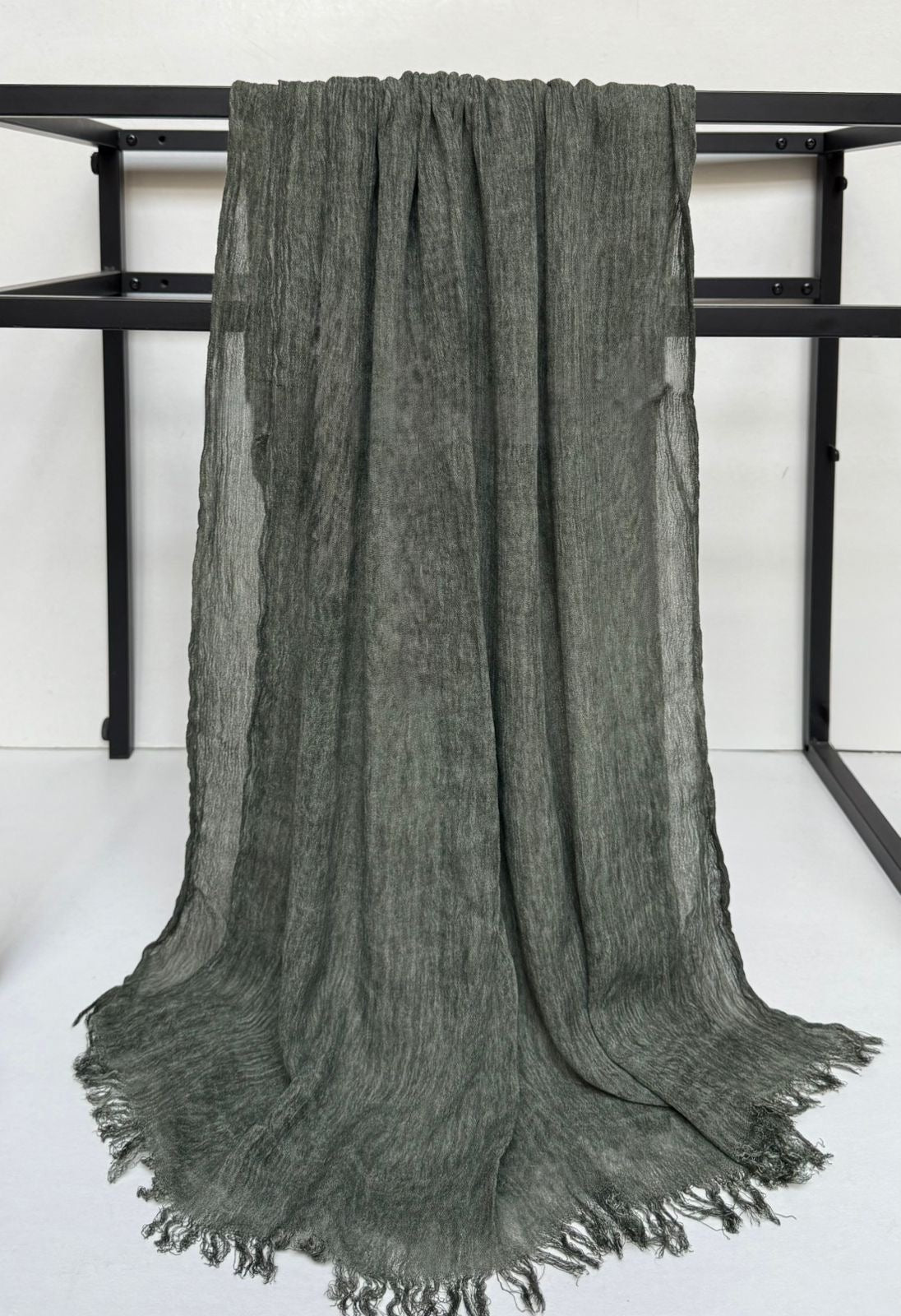 Crush Drape scarf.