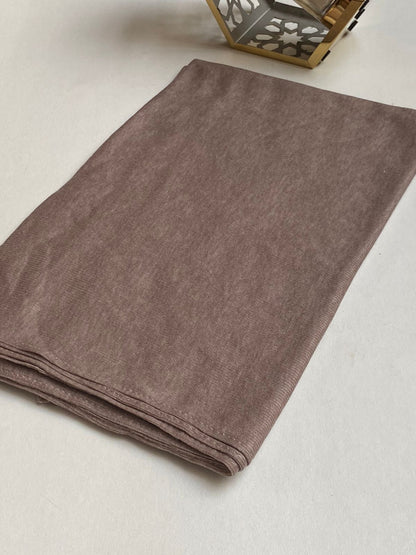 Ribbed cotton lycra scarf