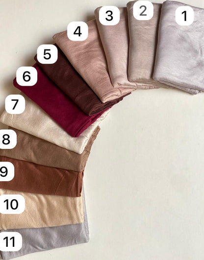 Breathable cotton lycra with matching bandana.