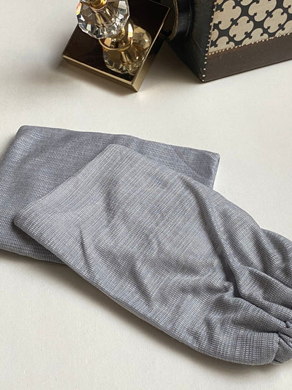 Lulwah twist with matching bandana.