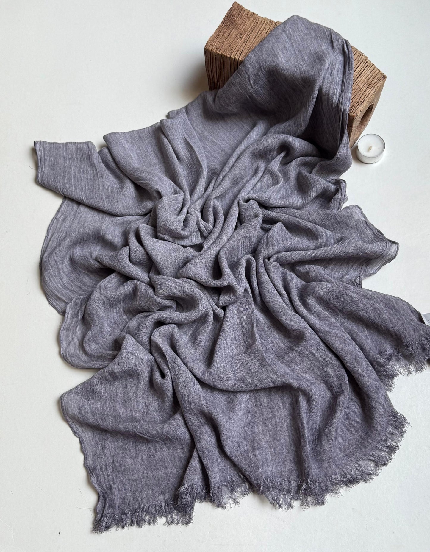 Crush Drape scarf.