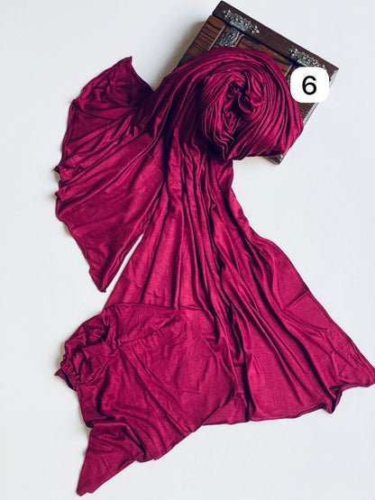 Breathable cotton lycra with matching bandana.