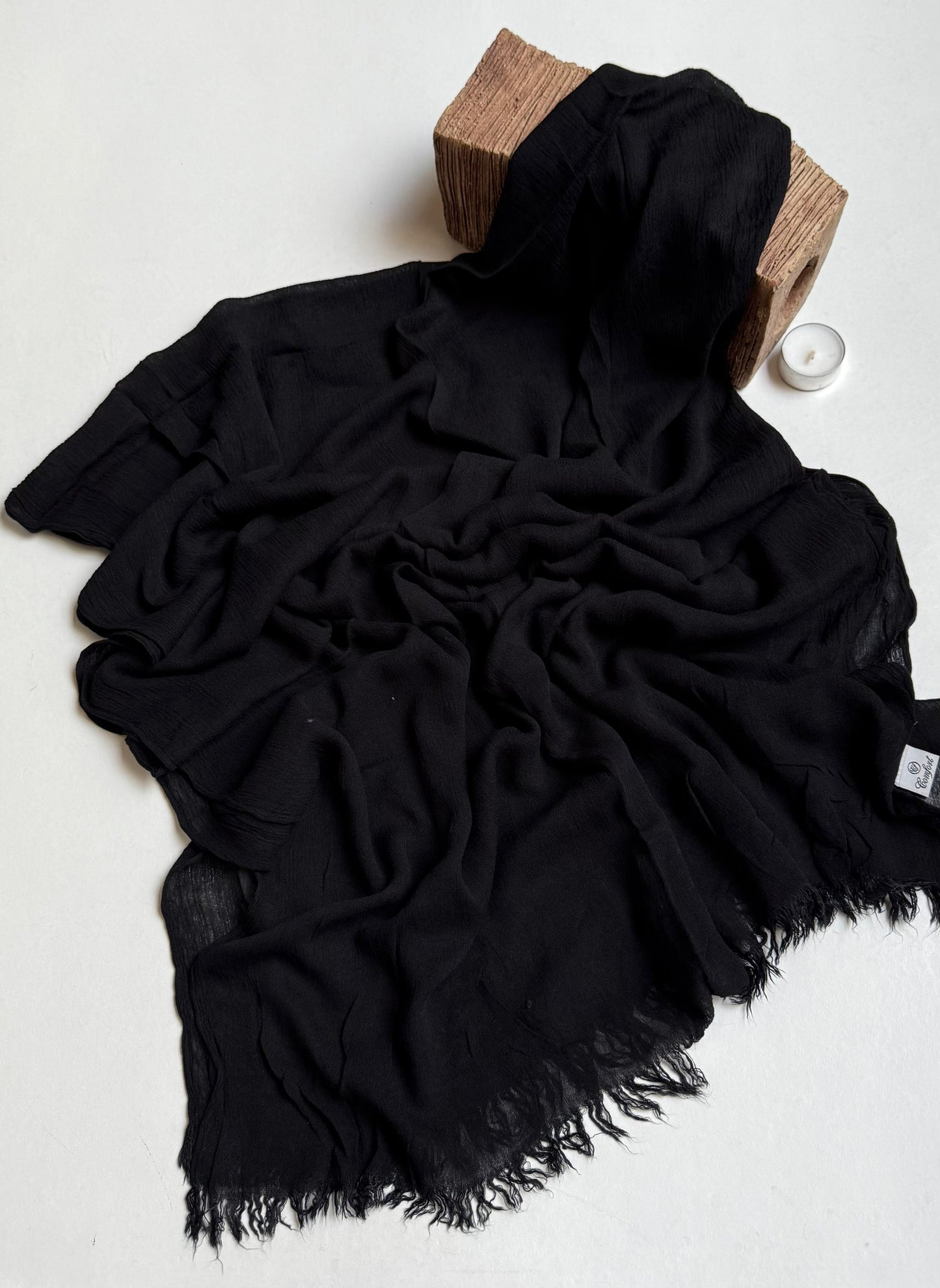 Crush Drape scarf.