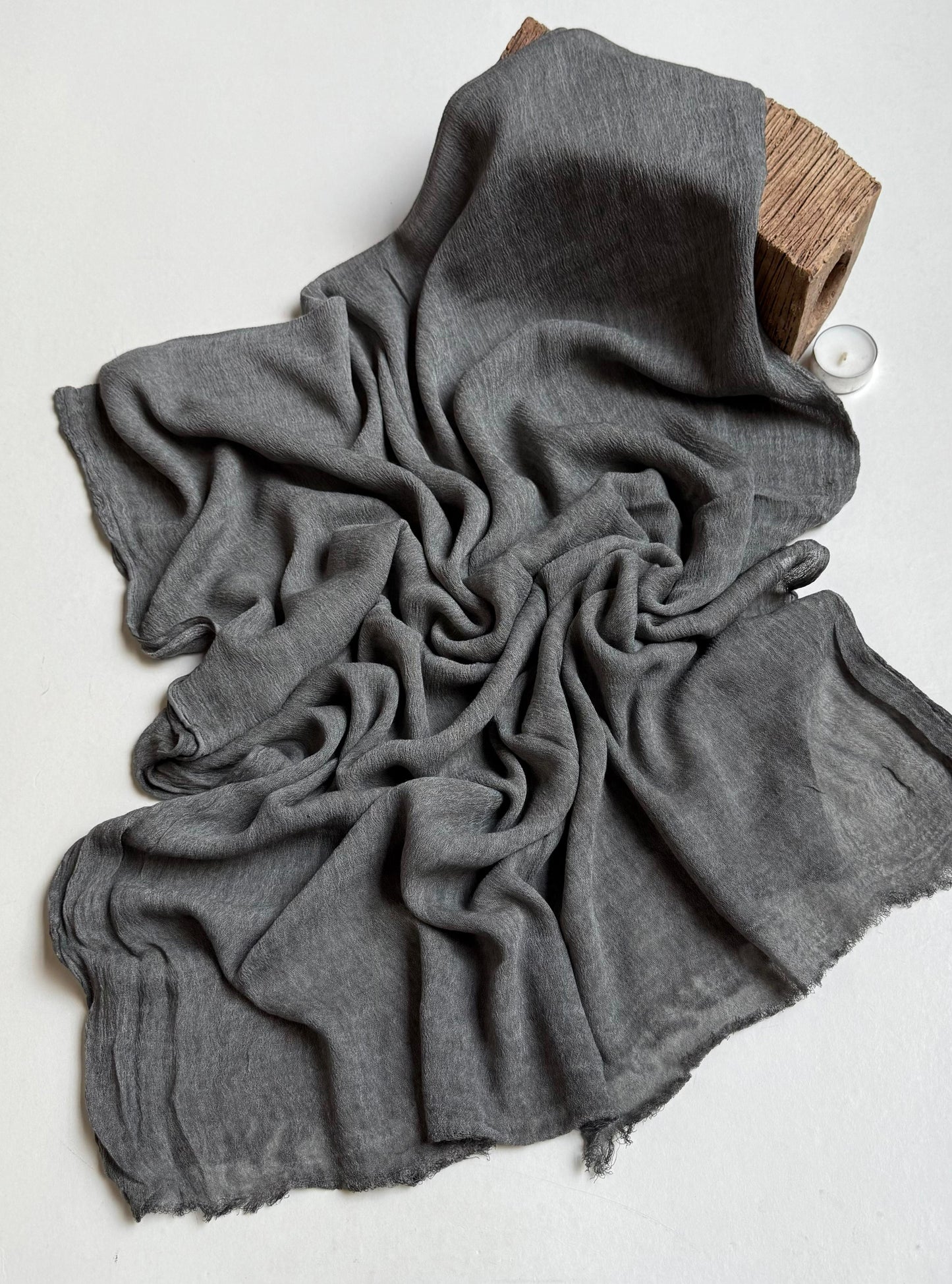 Crush Drape scarf.