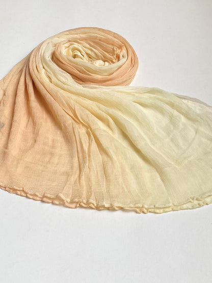 Ombre indian chiffon