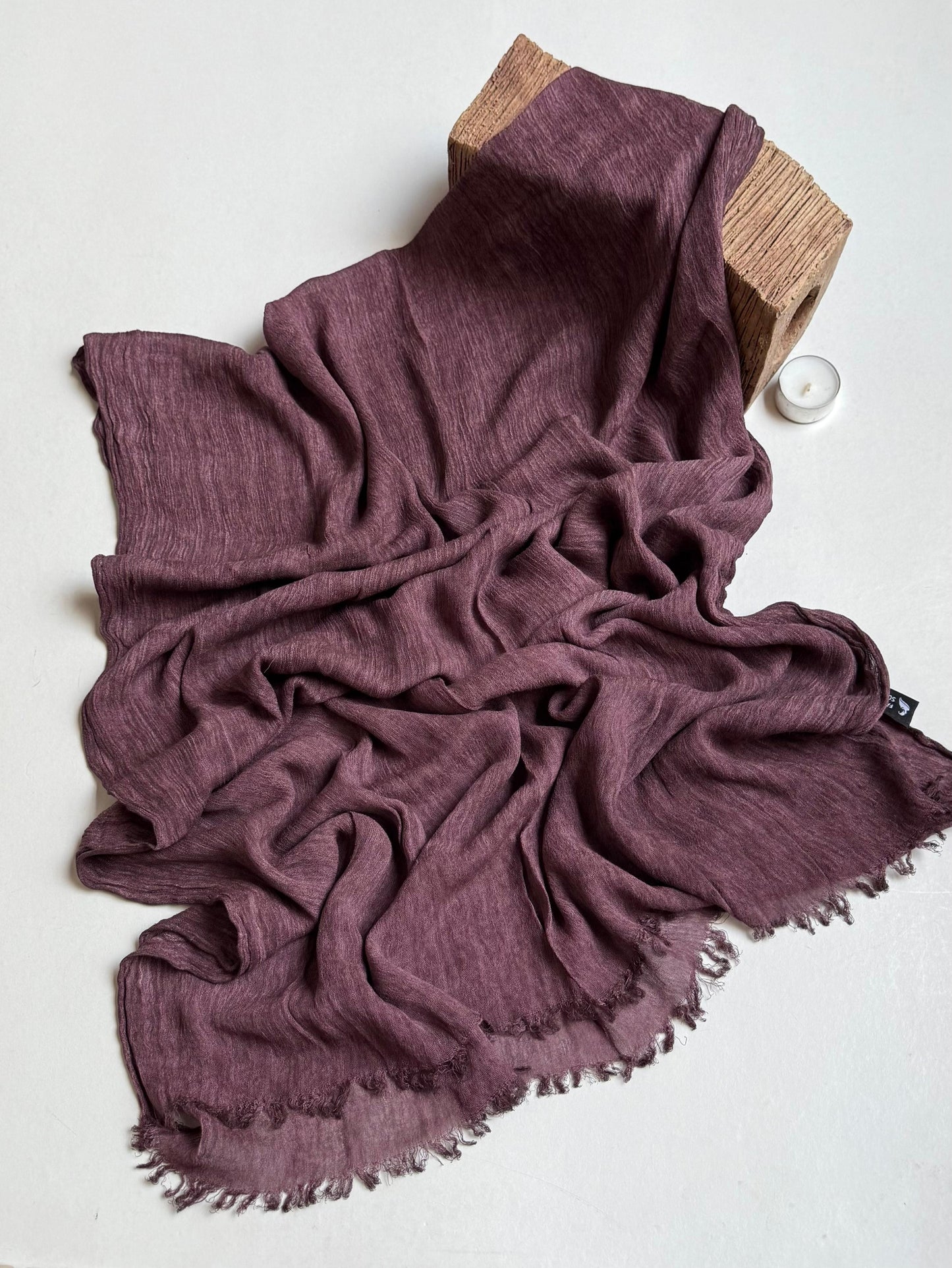 Crush Drape scarf.