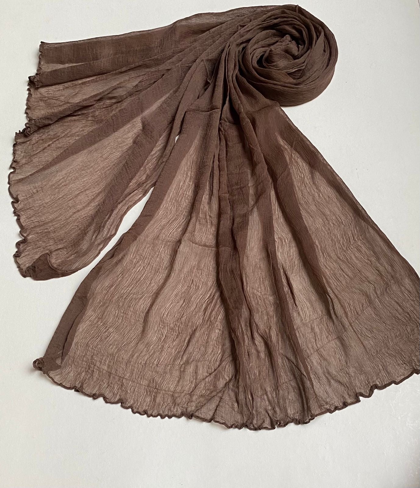 Indian chiffon scarf