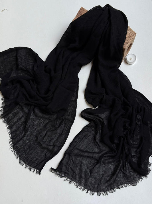 Fluffeé cotton scarf