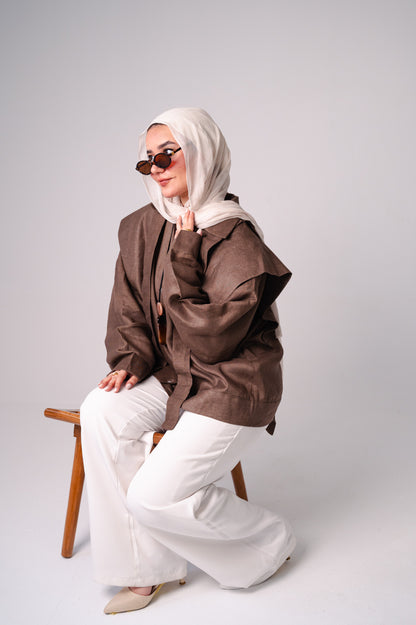 Sage Whisper-Pure Linen Shirt