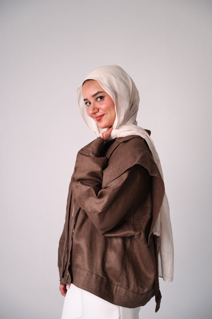 Sage Whisper-Pure Linen Shirt