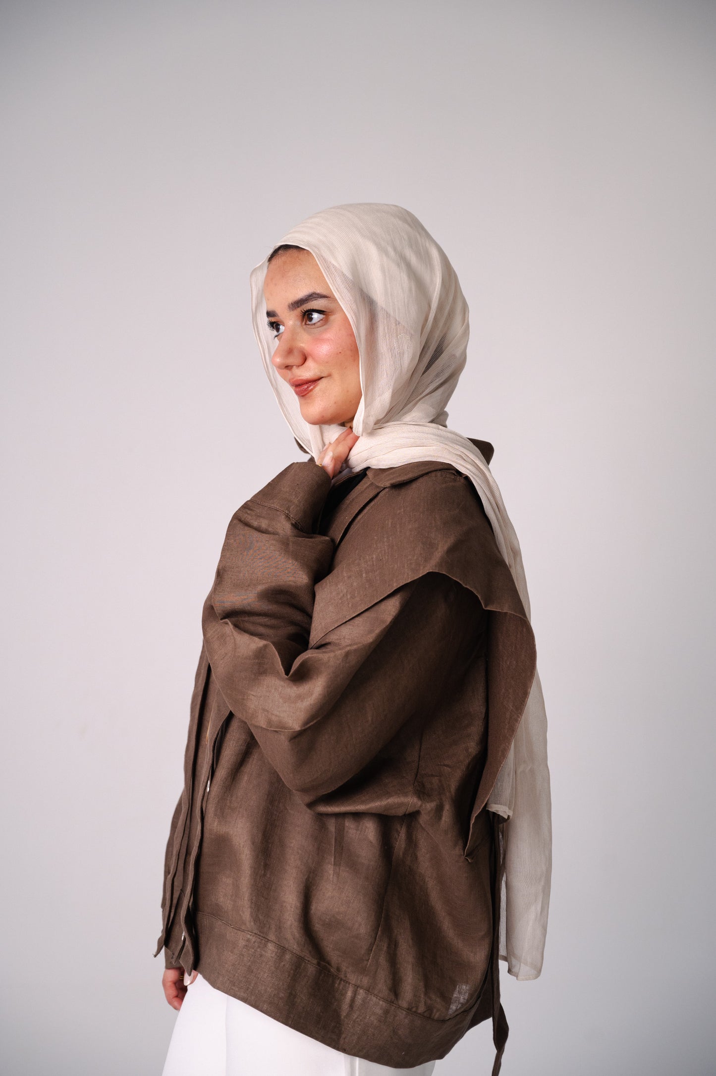 Sage Whisper-Pure Linen Shirt