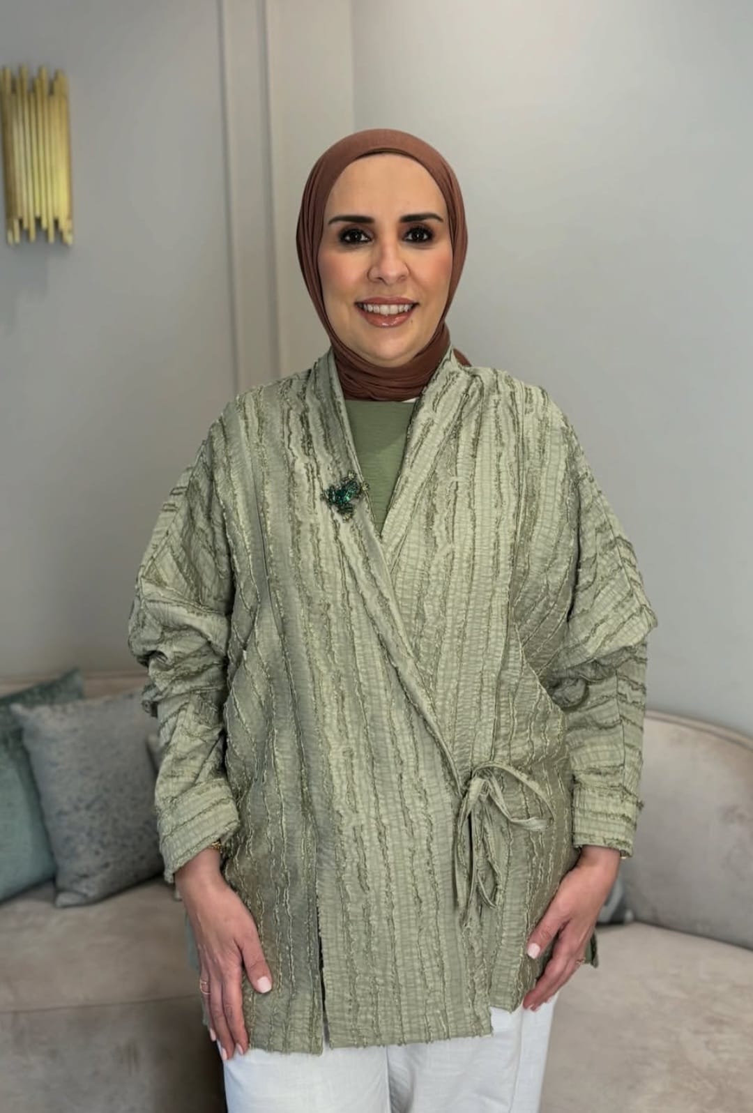 Wrap blouse