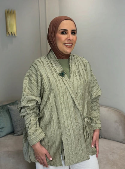 Wrap blouse