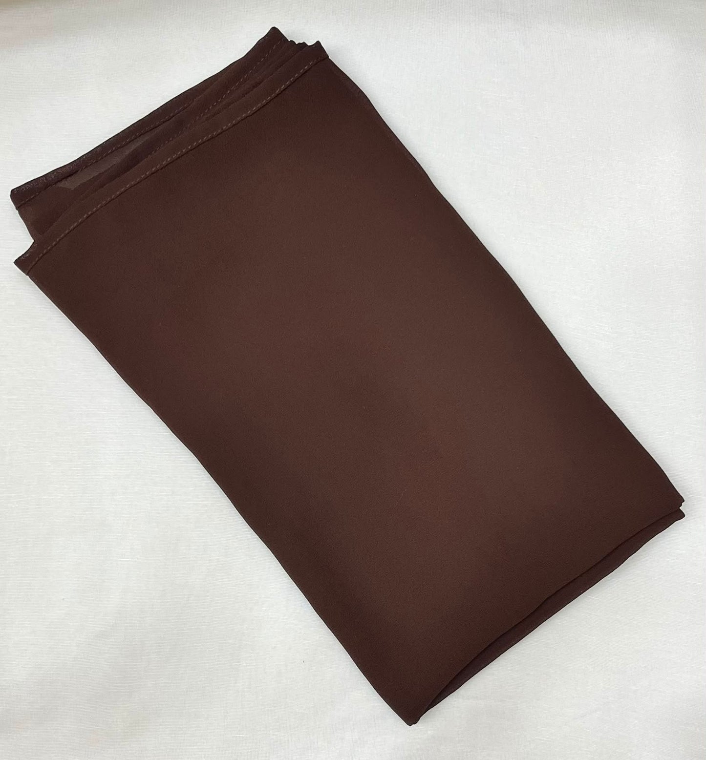 Twist chiffon scarf