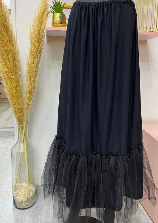 Skirt tulle extension