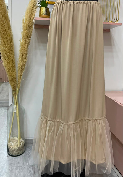 Skirt tulle extension