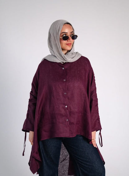 Linen shirt.