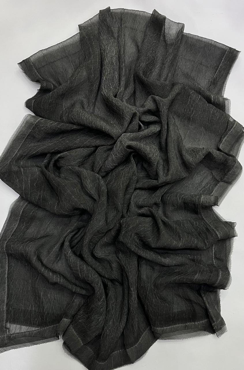 Marble fluff scarf
