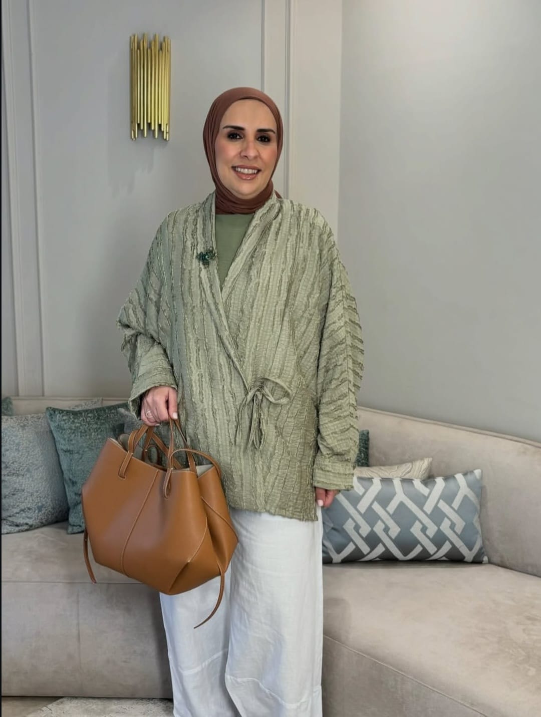 Wrap blouse