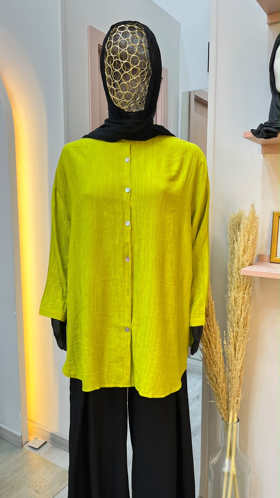 Crushed basic shirt