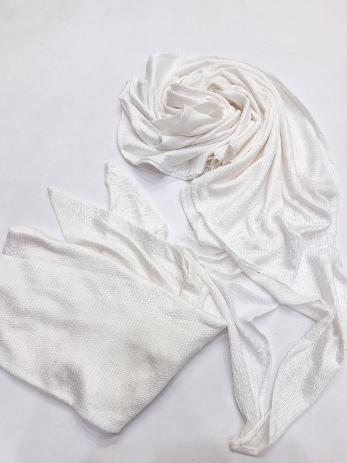 Stripped twist scarf with matching bandana
