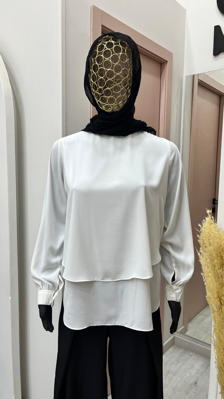 Full sleeves double layered undershirt