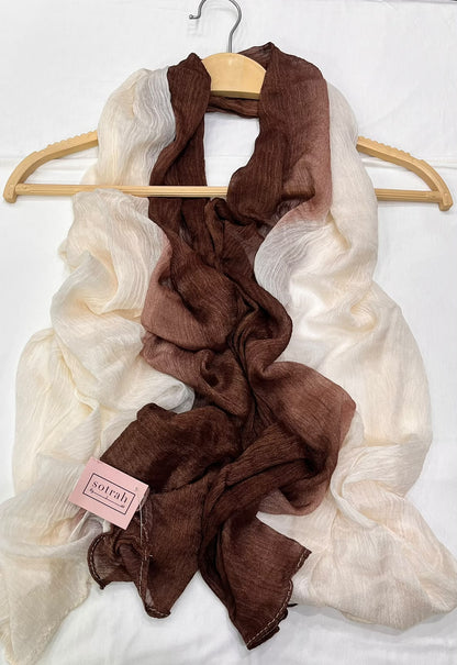 Clara ombre scarf