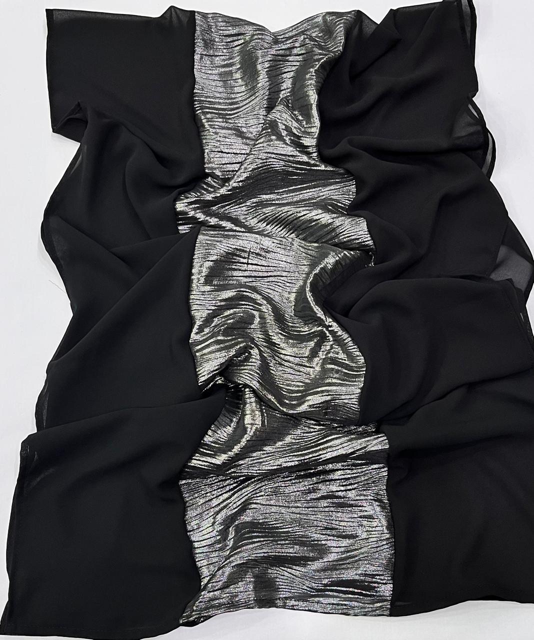 Silky scarf