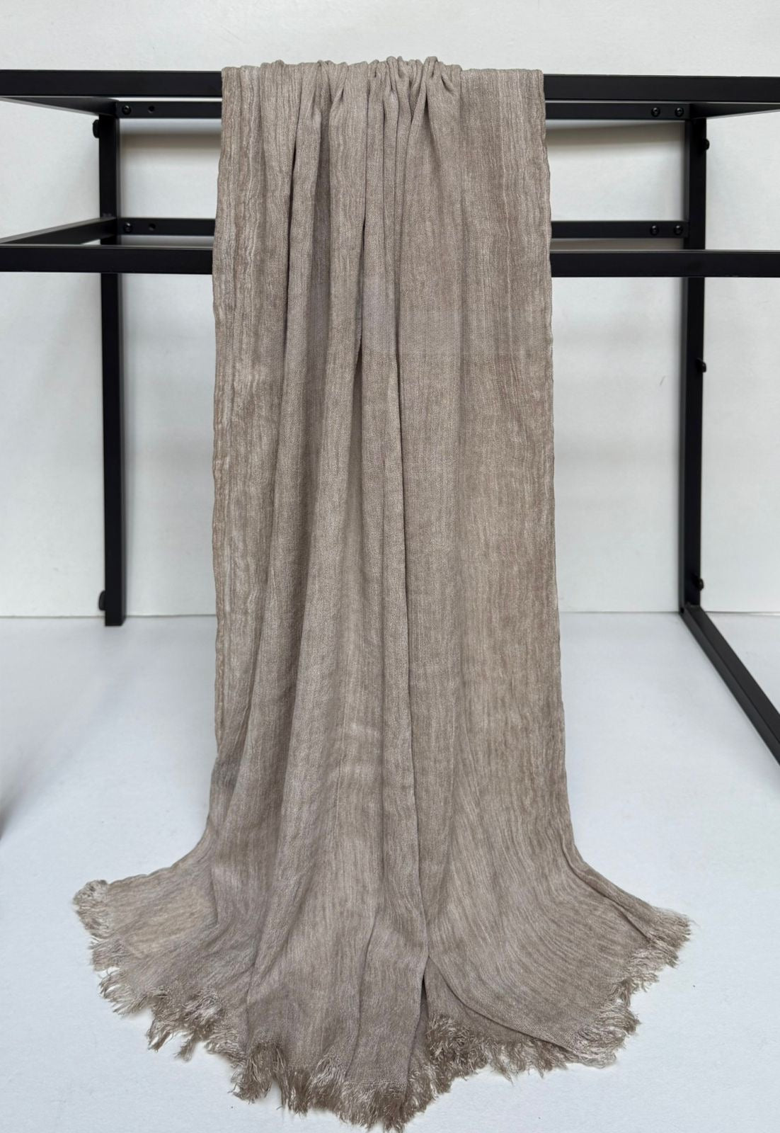 Crush Drape scarf.