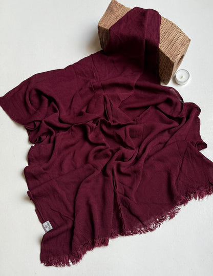 Crush Drape scarf.