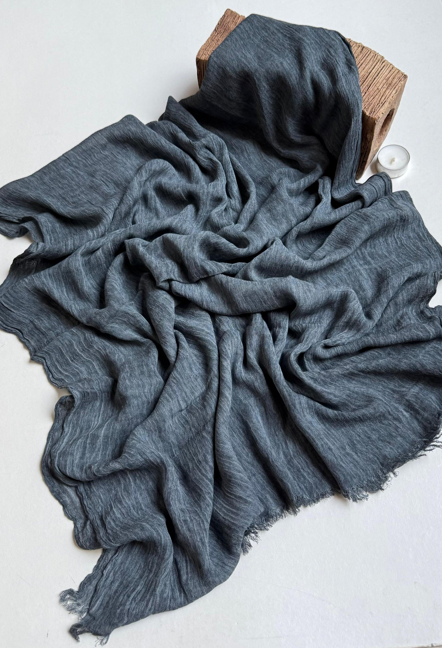 Crush Drape scarf.