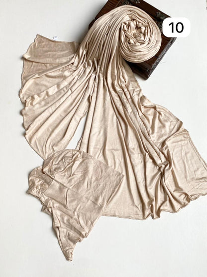 Breathable cotton lycra with matching bandana.