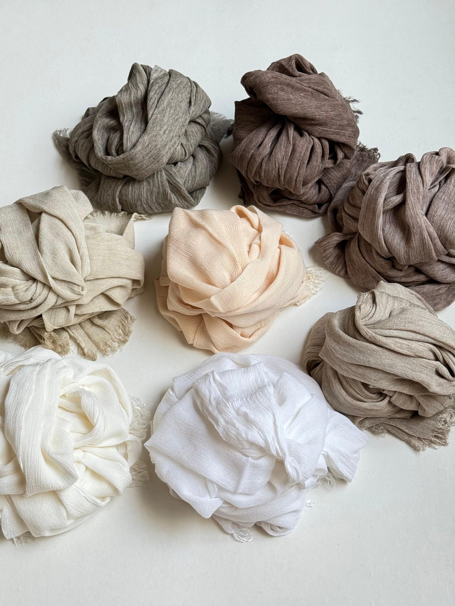Crush Drape scarf.