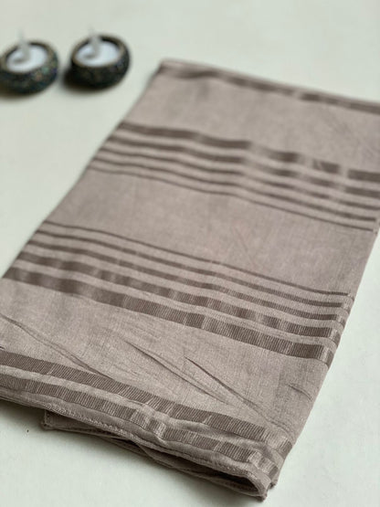 Stripped cotton lycra scarf