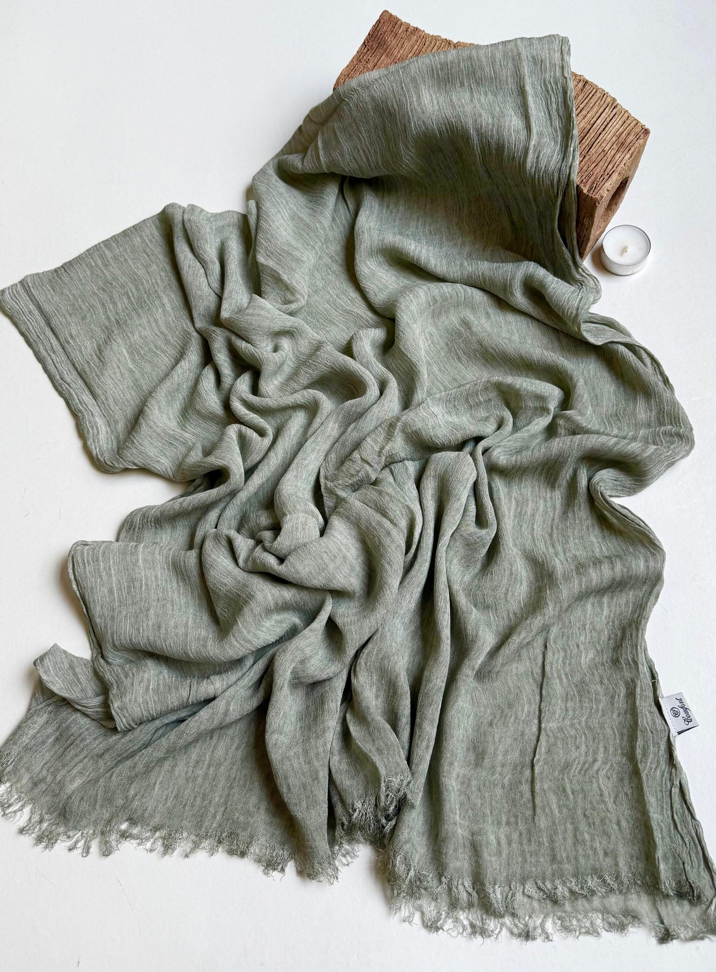 Crush Drape scarf.