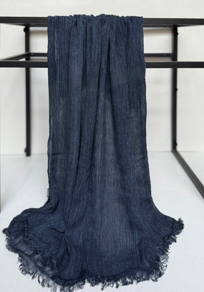 Crush Drape scarf.