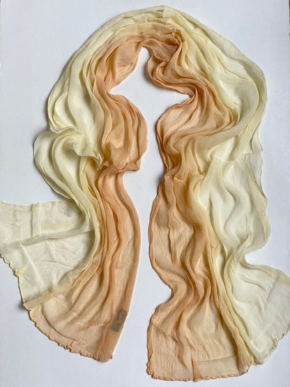 Ombre indian chiffon
