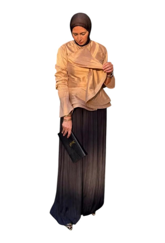 Golden Hour Ruffle Blouse