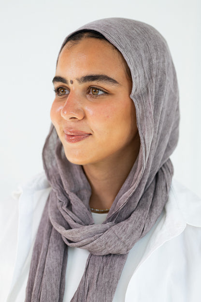 Crush Drape scarf.